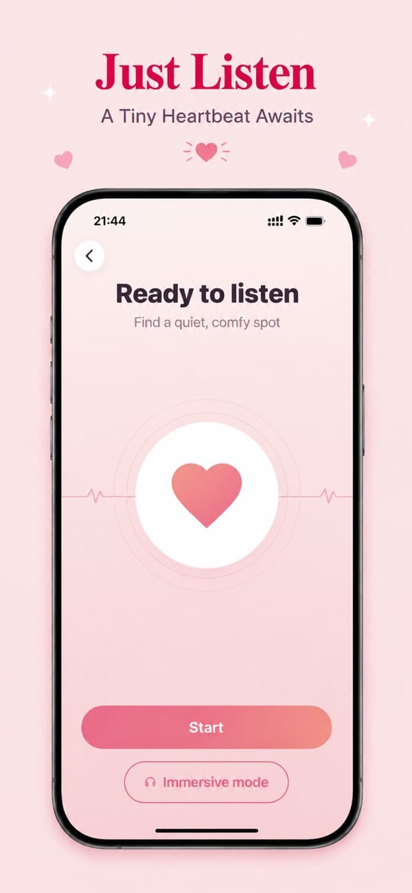 Baby Heartbeat Monitor: Bubbi — Your pregnancy diary